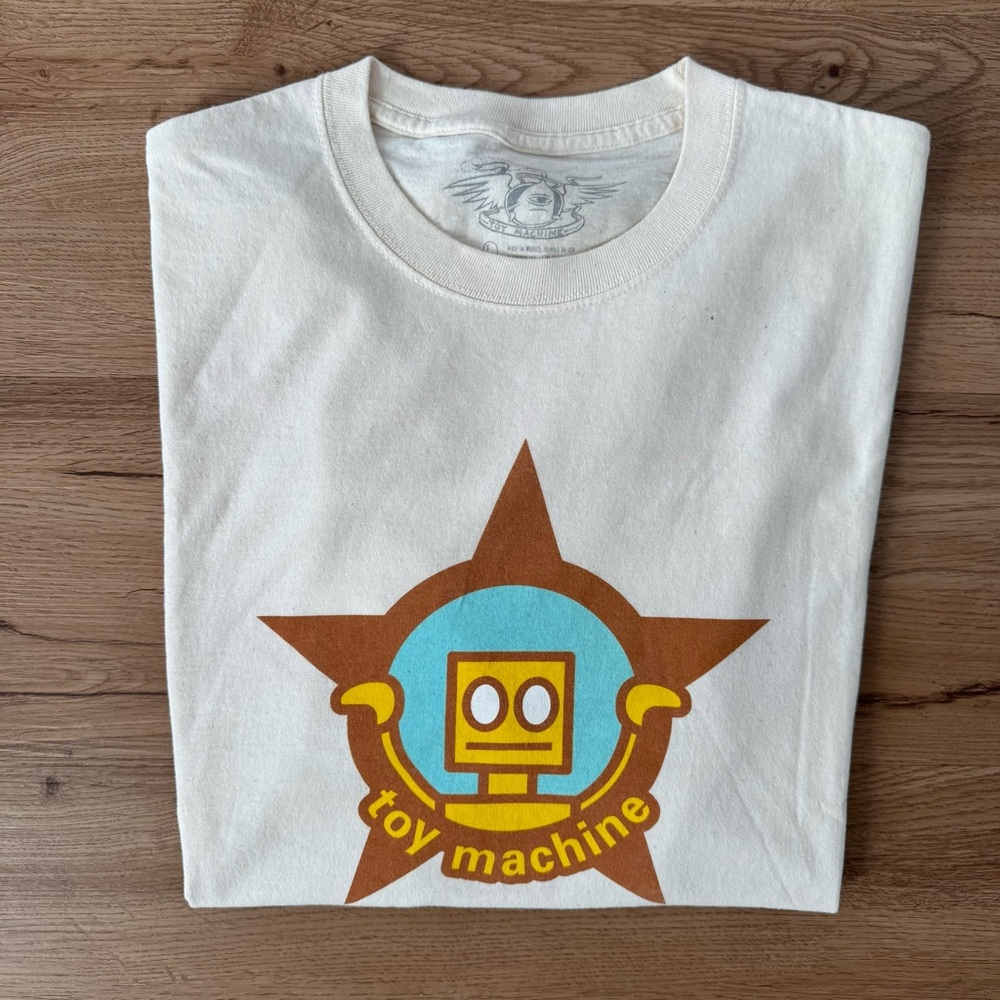 Toy Machine Robot Star Tee Size Large - Picture 5 of 5